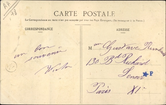 Postcard Bonnieres-sur-Seine Yvelines, Le Mesnil Regnard