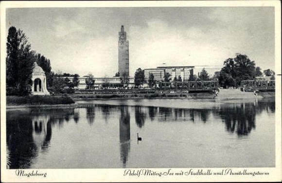 50 Ak Magdeburg Elbe, diverse Ansichten, kleinformatig