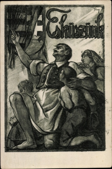 Artist PC Lajos, Tary, Hungary, Esküszünk, Vow
