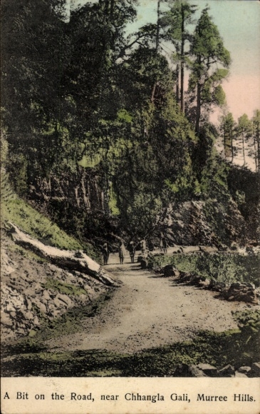 KP Changla Gali Pakistan, Kawałek w drodze, Wzgórza Murree