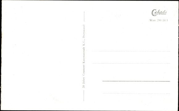 Postcard Wanne Eickel Herne in the Ruhr area, systems at the station