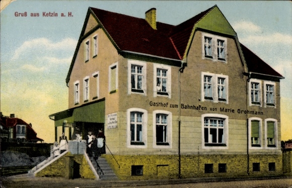 Postcard Ketzin an der Havel, guesthouse, 4 persons, friendly architecture,