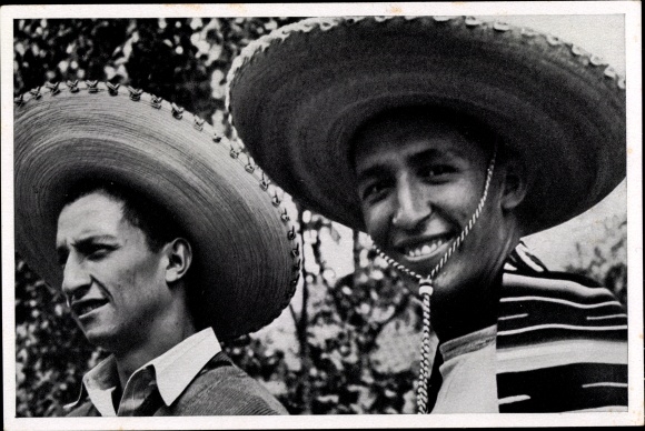 Collection picture Olympic Games 1936, Mexican basketball players