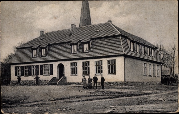 PC Gnevsdorf Ganzlin in Mecklenburg, inn, church tower
