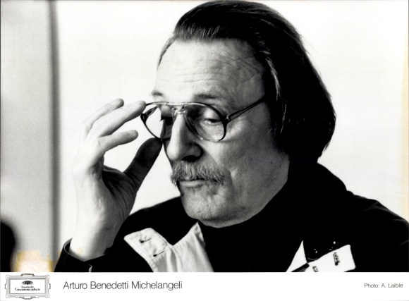Zdjęcie Pianista Arturo Benedetti Michelangeli, portret