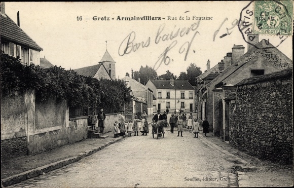 KP Gretz Armamainvilliers Seine et Marne, Rue de la Fontaine