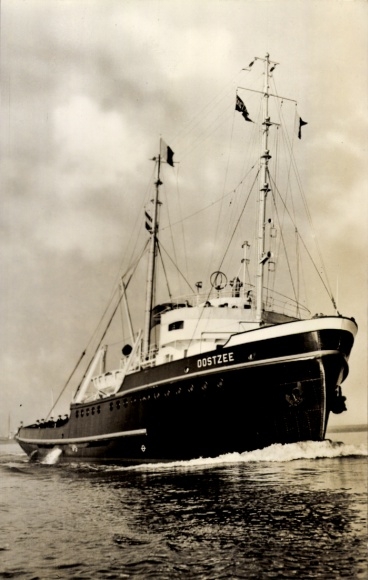 Ak L. Smit & Co., MT Oostzee, International Sleep Service, sleepboot