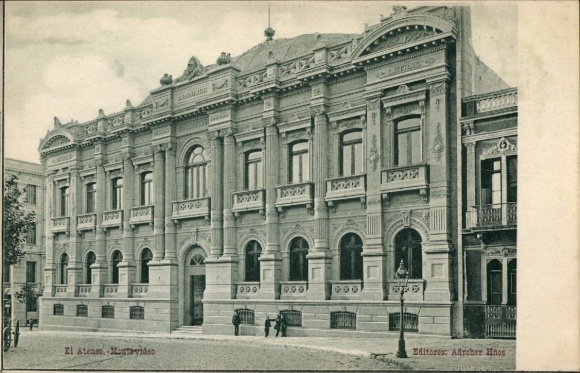 Ak Montevideo Uruguay, El Ateneo- 900, Editores: Adreher Hños