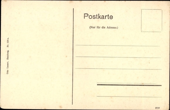 Postcard Odisheim in Lower Saxony, beekeeping, beekeeping, beehives