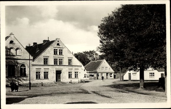 Ak Wiek op het eiland Rügen, markt