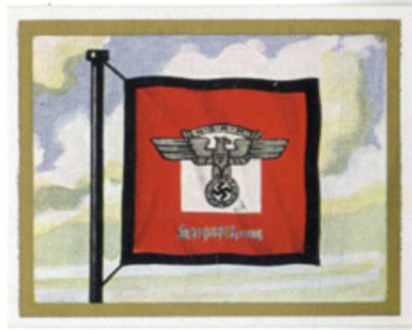 Sammelbild III. Reich Fahnen und Standarten Nr. 64, Buch 1, Kommandoflagge der Korpsführung des NSKK