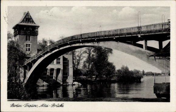 Ak Berlin Treptow, Abteibrücke