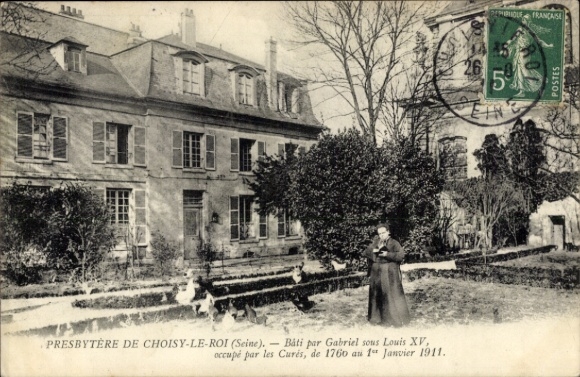 Postcard Choisy le Roi Val de Marne, Presbyterian monastery