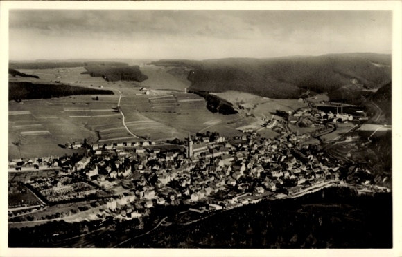 Ak Neustadt im Schwarzwald, Fliegeraufnahme