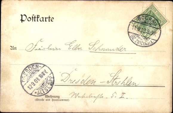 Artist Postcard Falk, G., Erzgebirge lacemaking studio, tiled stove
