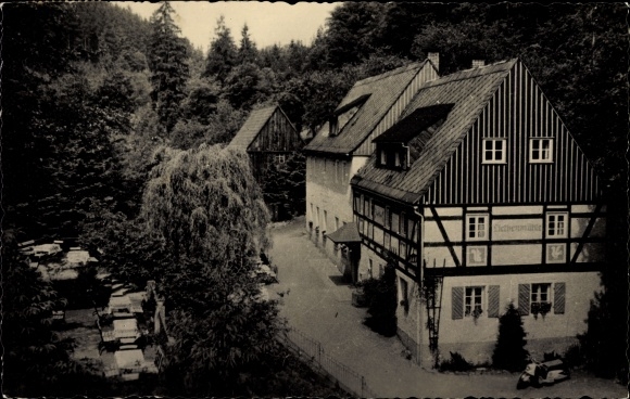 PC Kleinhennersdorf Gohrisch in Saxony, Waldidyll Liethenmühle