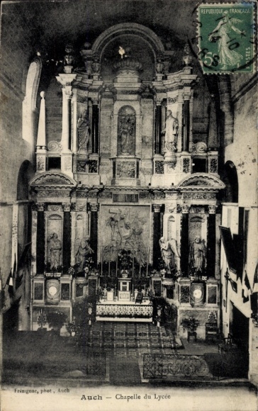 Ak Auch Gers, Lycee Chapel