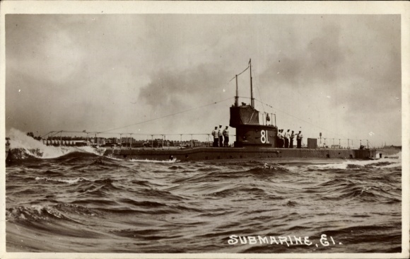 Ak Britisches Kriegsschiff, U-Boot 8I