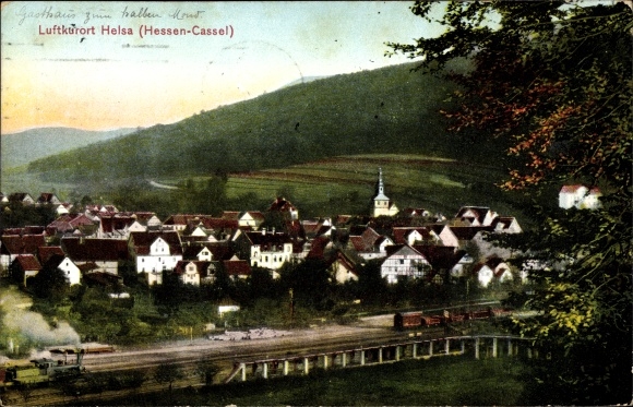 PC Helsa in Hesse, general view