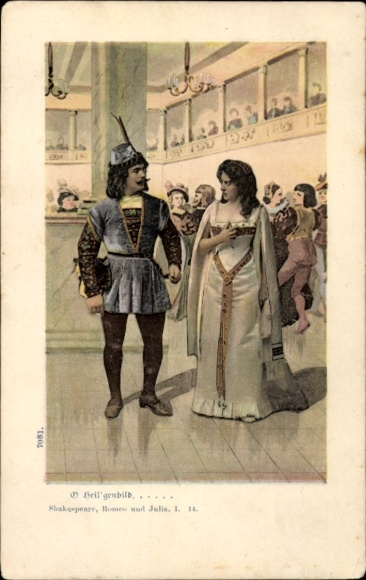 Ak O Heilige Afbeelding, Shakespeare, Romeo en Julia, 1.14