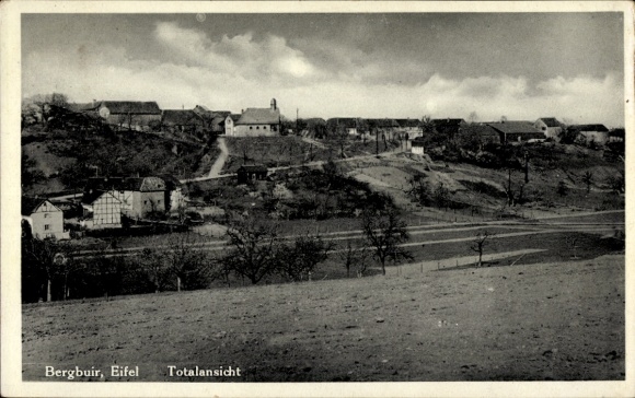 Postcard Bergbuir Mechernich in the Eifel, general view