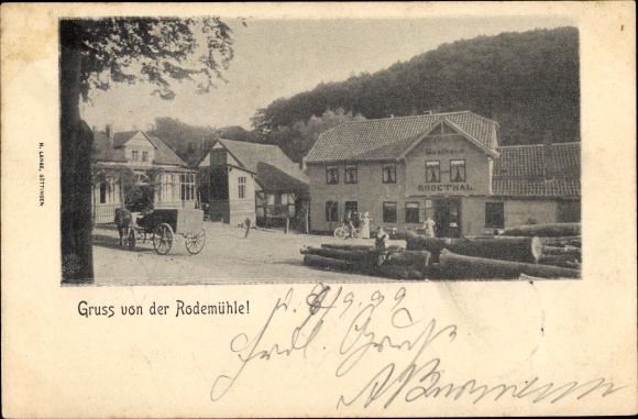 KP Nörten Hardenberg w Dolnej Saksonii, zajazd Rodethal, Rodemühle