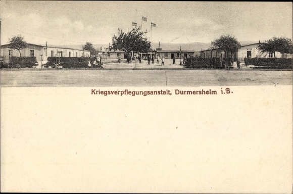 KP Durmersheim w Badenii, wojenny zakład gastronomiczny