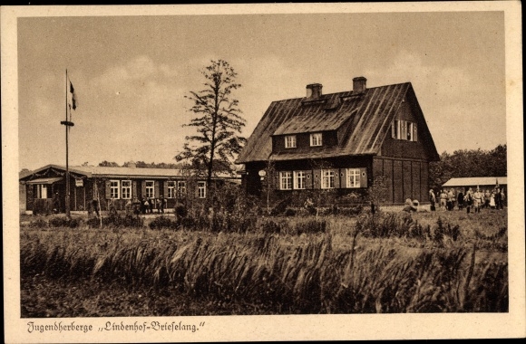 Ak Brieselang im Havelland, jeugdherberg Lindenhof