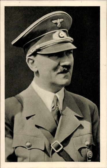 KP Führer i kanclerz Rzeszy Adolf Hitler, portret w mundurze partyjnym