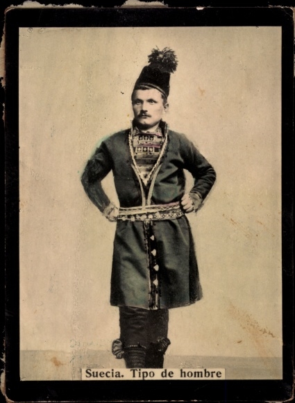 Photo Sweden, Tipo de hombre, Man in folk costume