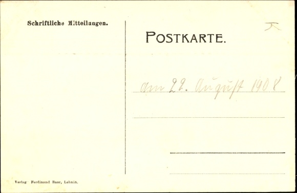 Postcard Monastery Lehnin in the Mark, Tetzeltor