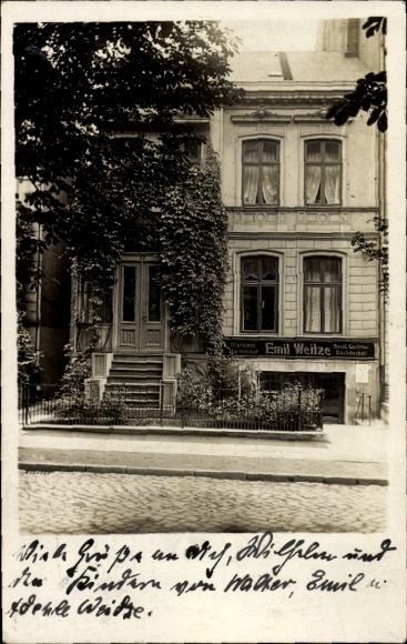 Photo PC Hamburg Eimsbüttel, house Tornquiststraße 6, plumber and mechanic Emil Weitze