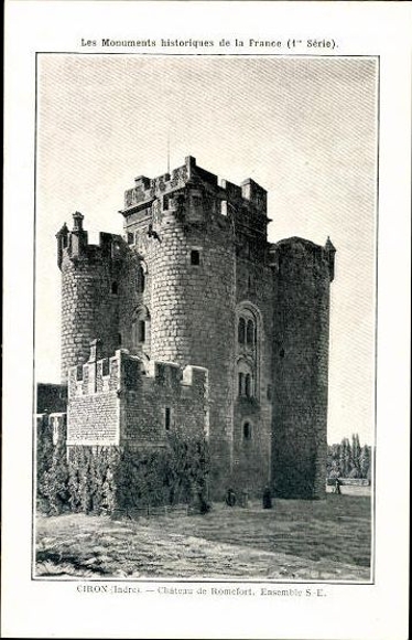 96 old PCs with description and cover, monuments in France