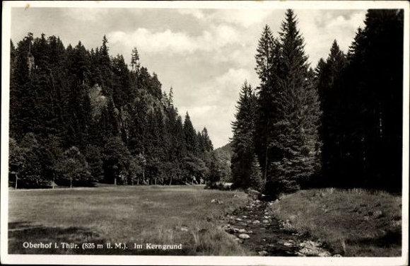 8 old PCs Oberhof in Thuringia, various views