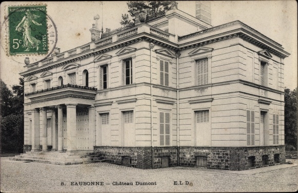 Ak Eaubonne Val d’Oise, Château Dumont