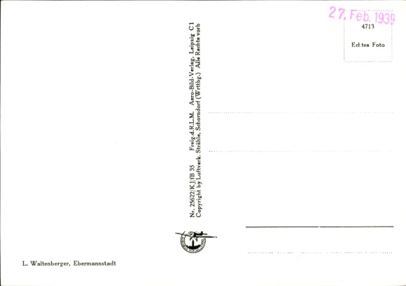 Ak Ebermannstadt in Oberfranken, Luftaufnahme