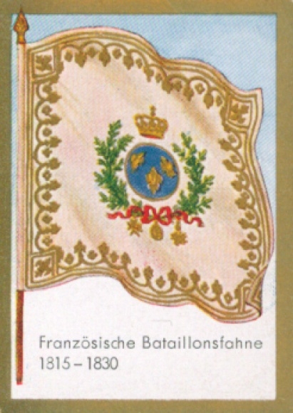 Collection picture Ulmenried flag picture No. 178, French battalion flag 1815 - 1830