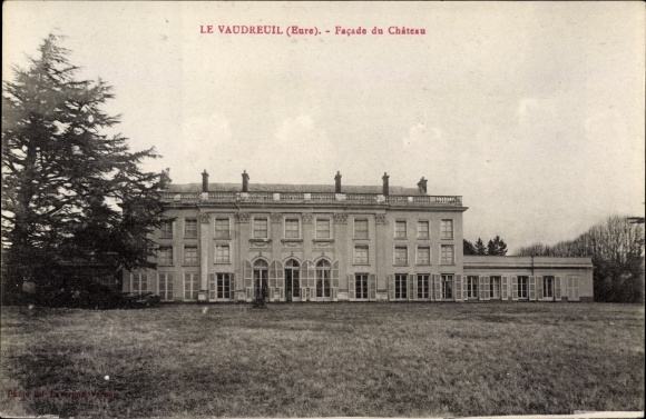 Postcard Le Vaudreuil Eure, The Castle