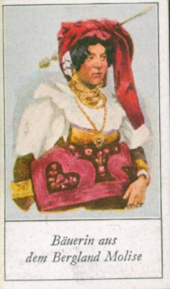 Collective picture The peoples of Europe, a contribution to racial science, 63 peasant woman from the mountainous region of Molise
