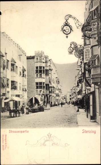 PC Sterzing Vipiteno South Tyrol, street section