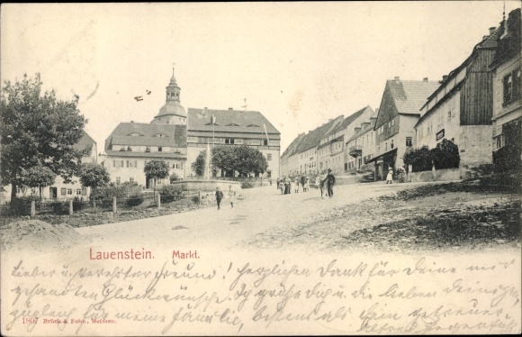 PC Lauenstein Altenberg in the Ore Mountains, market