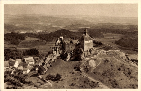 KP Hohenstein Kirchensittenbach Środkowa Frankonia, Burg Hohenstein, WHW Piękne Niemcy Zdjęcie 166