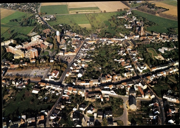 Ansichtkaart Bardenberg Würselen in Noordrijn-Westfalen, panorama, luchtfoto
