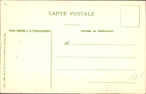 Embossed stamps Postcard Postman, French stamps, Republique Francaise
