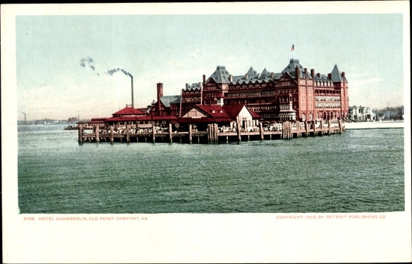 Ak Hampton Virginia USA, Old Point Comfort, Hotel Chamberlin