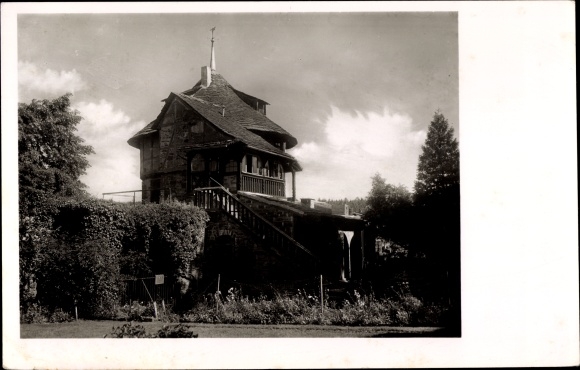 Postcard Trendelburg in Northern Hesse, Hotel Pension Burg Trendelburg, exterior view