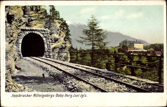 KP Innsbruck w Tyrolu, kolejka niskogórska Innsbruck Berg Isel-Igls