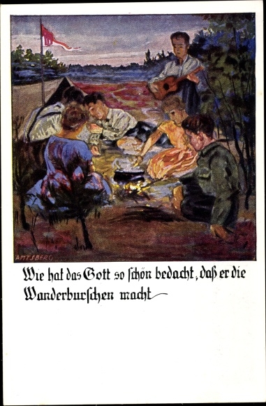 Artist PC Amtsberg, Otto, DT, Duitse Gymnastiek Vereniging, Hoe heeft God het zo mooi bedacht