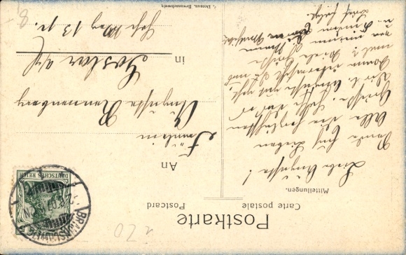 Postcard Duke Johann Albrecht of Mecklenburg-Schwerin, Regent of Brunswick