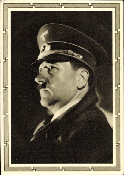 Postwaardestuk Ak Führer en Rijkskanselier Adolf Hitler, portret